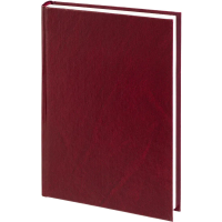 Ежедневник датированный 2026 А5+ IDEAL NEW бордовый 3-344/04