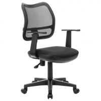 Кресло офисное Brabix Drive MG-350 ткань-сетка, черная, крестовина пластик