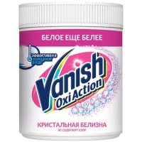 Пятновыводитель Vanish Oxi Action Кристальная белизна порошок, 500г