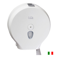 Диспенсер для туалетной бумаги в рулонах Lime белый, maxi, A5880155S