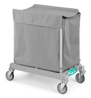 Тележка Green Hotel 916 TTS, с лакир.стойкой, сумка с крышкой, 200л, 0H003916