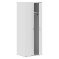 Шкаф для одежды ГБ-2.1 Белый 770х580х1975 IMAGO