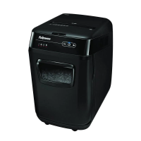 Офисный шредер Fellowes AutoMax 200C, 200 листов, 32 литра, 4 уровень секретности