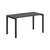 Стол прямой EUST 1367 Мокко/Черный 1360х670х750 EDIS