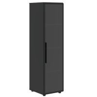Шкаф со стеклянной дверью VRMCS 40.2(R) Яшма черный 0,082507125 VELION