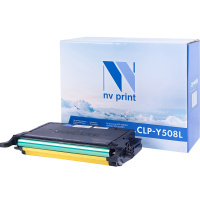 Картридж лазерный Nv Print CLTY508LY, желтый, совместимый