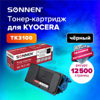 Картридж лазерный Sonnen SK-TK3100 для KYOCERA FS-2100/FS-2100DN/ECOSYS M3040dn/M3540dn, ресурс 12500 стр