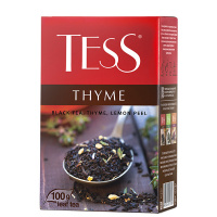 Чай Tess Thyme (Чабрец), черный, листовой, 100 г