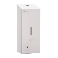 Диспенсер для мыла наливной Merida Stella R 550мл, металл, матовый, сенсорный, DSB110.R