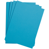 Цветная бумага Clairefontaine Etival color бирюзовый, 500х650мм, 24 листа, 160г/м2, легкое зерно