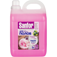 Моющее средство для полов Sanfor 5л, свежесть утра