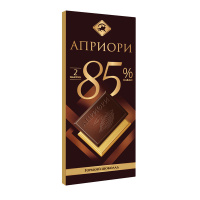 Шоколад Априори горький 85% какао, 100г