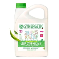 Гель для стирки Synergetic гипоаллергенный с пятновыводителем, 3.75л