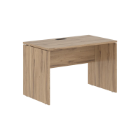 Стол прямой EDST 1167 Дуб Денвер светлый/Черный 1160х670х750 EDIS