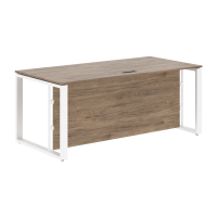 Стол руководителя EST 189H Кария Пальмира/Белый 1800х900х750 ENIO