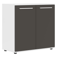 Шкаф малый широкий ELCS 85.1 Мокко/Белый/Белый 852х430х832 EDIS