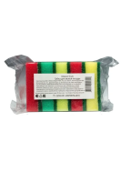 Губка Пятерка 8.5х5.5х2.5см, 5шт/уп