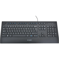 Клавиатура проводная USB Logitech K280e черная