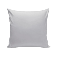 Tarrington House Наволочка серая сатин на молнии, 70 x 70см