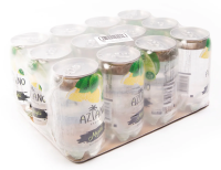 Напиток Aziano Мохито газированный, 350мл x 12 шт