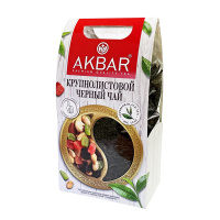Чай Akbar Корзинка черный, крупнолистовой, 350г
