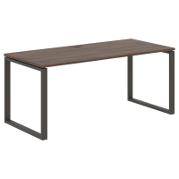 Стол прямой EQST 1780 Дуб Денвер тёмный/Мокко 1760х800х750 EDIS