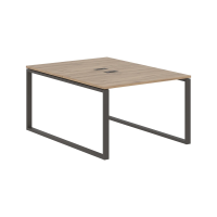 Стол 2-х местный EQWST 1116 Дуб Денвер светлый/Мокко 1160х1606х750 EDIS