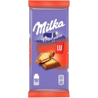 Шоколад Milka Lu сэндвич, молочный, 87г