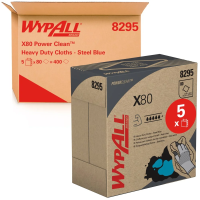 Салфет WypAll® X80, синий, 1 уп*5 пач*80 листов