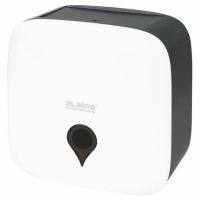 Диспенсер для полотенец листовых Laima Ultra H3, белый, пластиковый, 606834