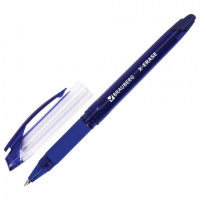 Гелевая ручка стираемая Brauberg R-Erase синяя, 0.35мм, синий корпус