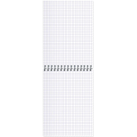 Блокнот Полином Стильный Офис, А5, 40 листов, в клетку, на спирали, картон, 2935