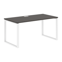 Стол прямой EQST 1580 Мокко/Белый 1560х800х750 EDIS