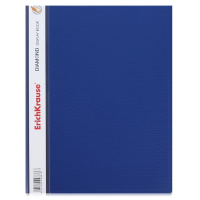 Файловая папка Erich Krause Diamond синяя, А4, на 60 файлов, 2867