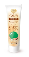 Глазурь Парфэ Сахарная зеленая сразу из тюбика, 120г
