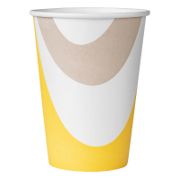 Fine Life Стакан бумажный Фигура 350мл, 25шт