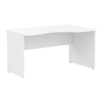Стол прямой Skyland Imago СА-2, эргономичный, правый, белый, 1400х900(720)х755мм