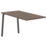 Брифинг-приставка ELB 1367 Дуб Денвер тёмный/Мокко 1360х670х750 EDIS