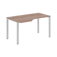 Стол эргономичный XS6CET 149(L) Дуб Сонома/Серый 1400х900х750 XTEN-S60