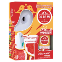 Освежитель воздуха автоматический со сменным баллоном 250 мл, DO-RE-MI 'Грейпфрут', СИБИАР, 5-09.03.