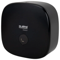Диспенсер для туалетной бумаги в рулонах Laima Premium Black черный, малый, пластик, 609521