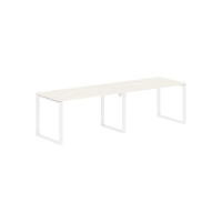 Стол 2-х местный EQWST 2780 Ясень Траун/Белый 2726х800х750 EDIS