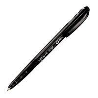 Шариковая ручка автоматическая Maped Ice Clic черная, 1мм, черный корпус