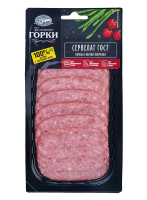 Колбаса Ближние горки Сервелат нарезка, 90г