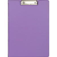 Папка-планшет с зажимом и крышкой Attache Bright colours A4 сиреневый