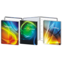 Тетрадь Attache For Bright Ideas, A4, 96 листов, в клетку, на спирали, мягкий глянцевый переплет