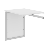 Брифинг приставка XQPB 860 Белый/Алюминий 800х600х750 XTEN-QP