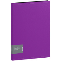 Папка с зажимом Berlingo 'Color Zone', 17мм, 1000мкм, фиолетовая
