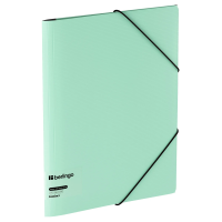 Папка на резинке Berlingo 'Instinct' А4, пластик, 600мкм, мятный
