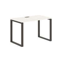 Стол прямой EQST 1167 Ясень Траун/Мокко 1160х670х750 EDIS
